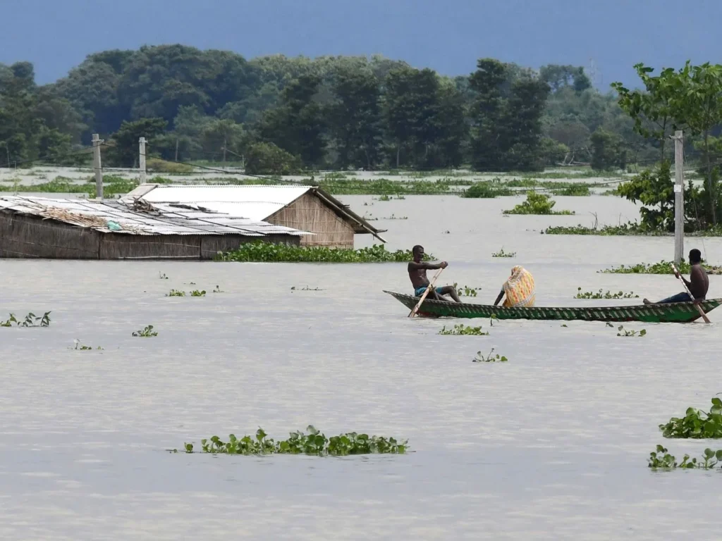Assam Elections 2026: Key Issues, Parties and Political Battle Floods and infrastructure challenges in Assam affecting voters