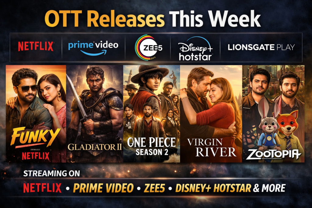 OTT releases this Week