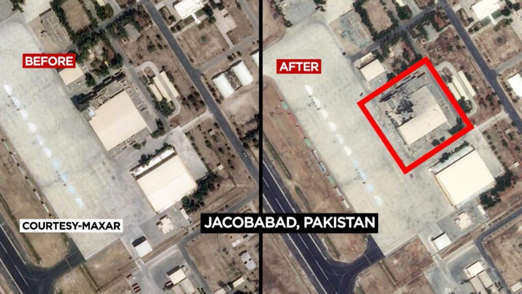 Jacobabad Airbase hit by IAF