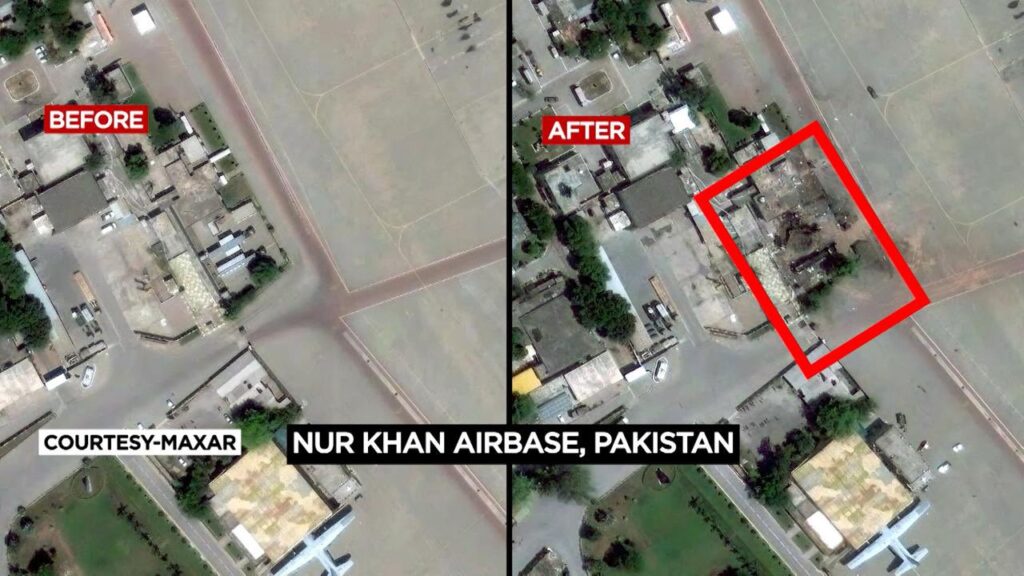 Nurkhan Airbase hit by IAF