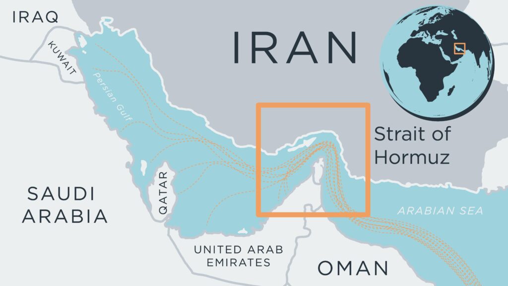 Iran War Triggers Global Oil Crisis: Countries Take Emergency Measures Oil tankers passing through the Strait of Hormuz, a critical global energy shipping route