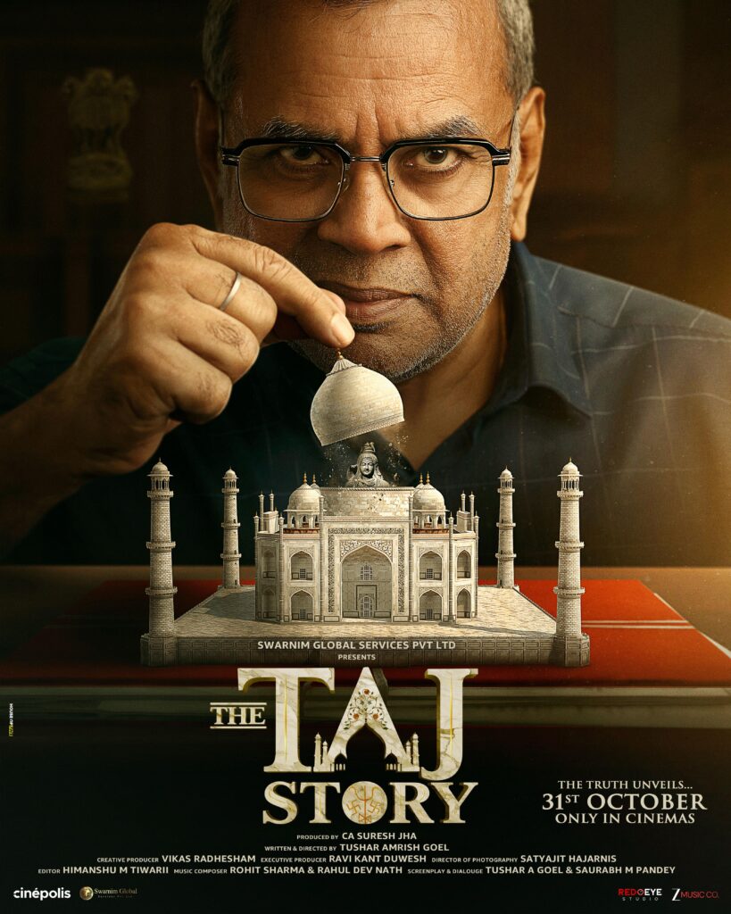 OTT Releases this week The Taj Story historical drama movie poster streaming on Lionsgate Play
