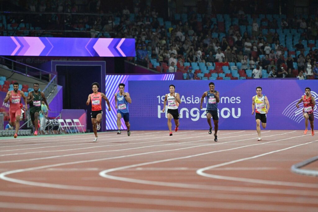 Asian Games multi sport events athletics swimming badminton kabaddi action