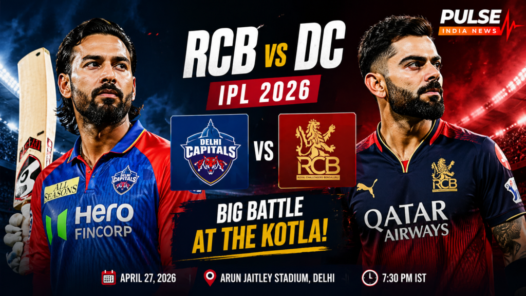 RCB players celebrate dominant 9-wicket win over Delhi Capitals in IPL 2026 as Josh Hazlewood and Bhuvneshwar Kumar destroy DC batting lineup.