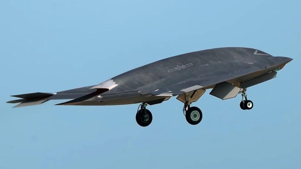 GJ-11 Chinese stealth UCAV flying wing drone