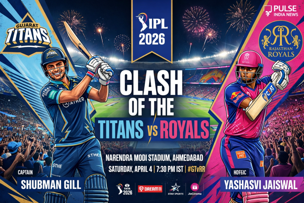 GT vs RR Match Preview IPL 2026: Playing XI, Pitch Report & Prediction GT vs RR IPL 2026 match preview featuring Shubman Gill and Yashasvi Jaiswal at Narendra Modi Stadium Ahmedabad