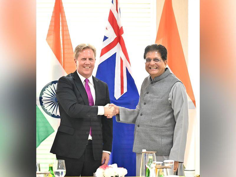 India and New Zealand leaders signing the historic trade and economic partnership agreement in 2026.