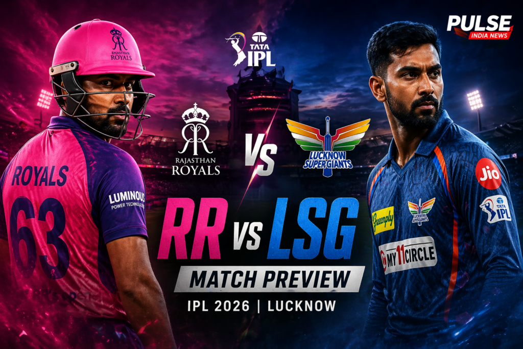 Rajasthan Royals vs Lucknow Super Giants IPL 2026 match preview players cinematic image