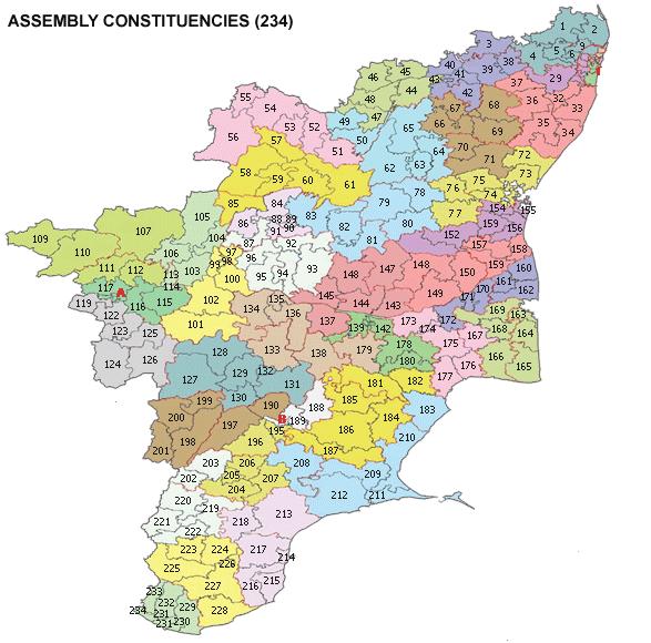 tamil nadu assembly constituencies