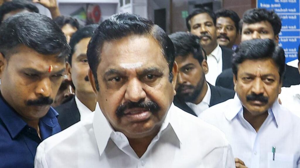 AIADMK leaders addressing media over Tamil Nadu government formation