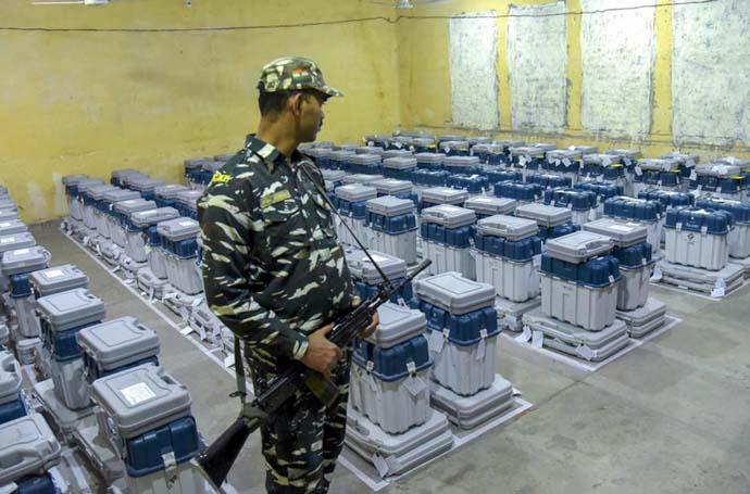 CAPF personnel deployed for election security in West Bengal