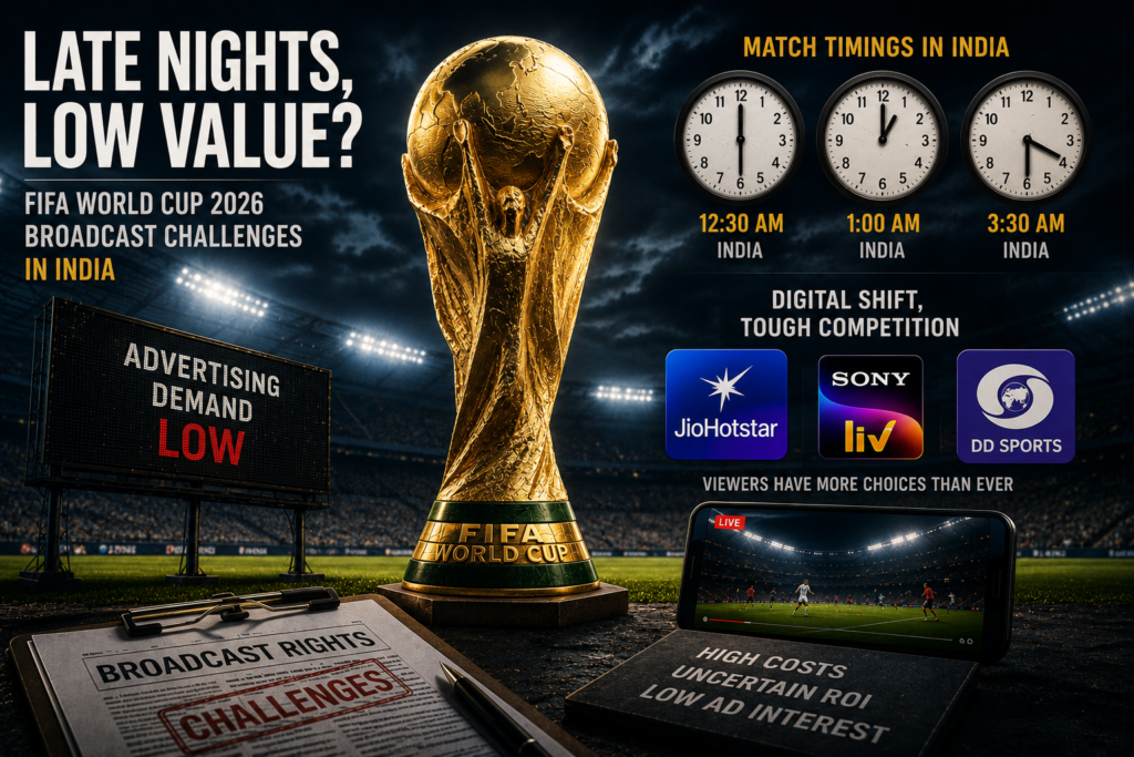 JioHotstar emerges as frontrunner after Sony exits FIFA World Cup 2026 rights race