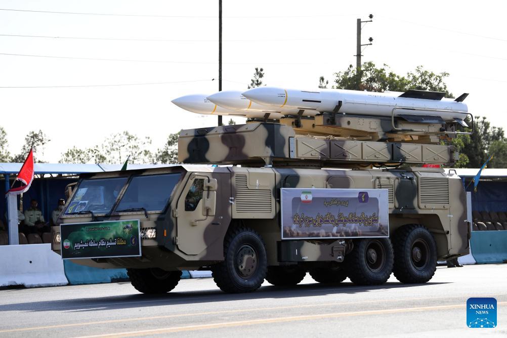Iran missile launch during military exercise amid rising tensions with Israel and US