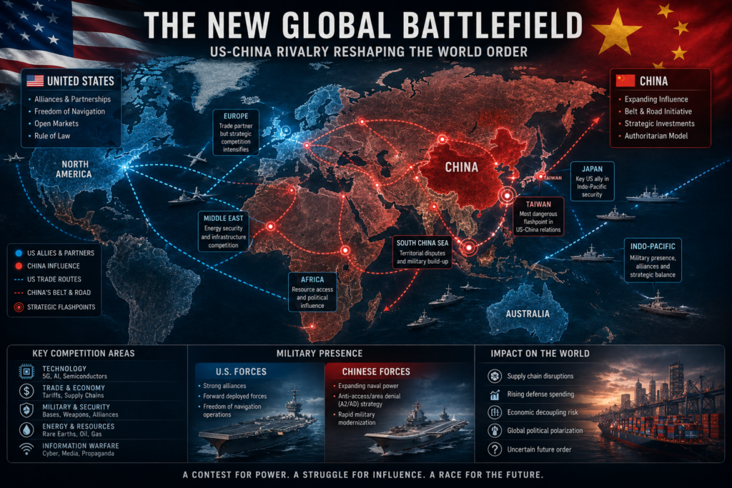 Global impact of US China rivalry and Indo Pacific tensions