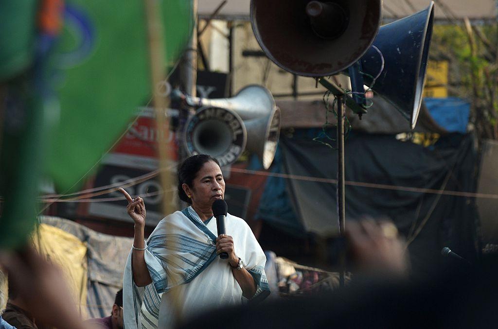 Mamata Banerjee during election campaign West Bengal 2026