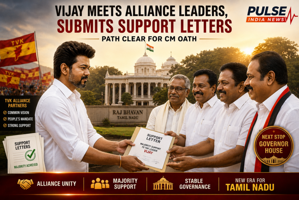 Post-poll alliance discussions helped TVK cross majority mark