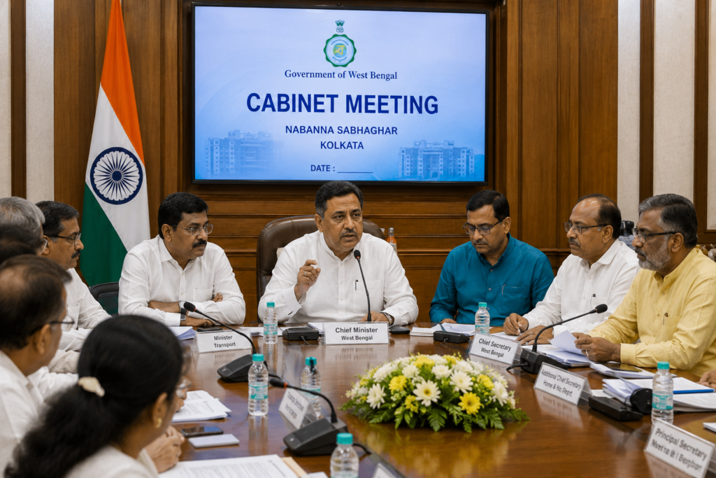 West Bengal government discussing border security and BSF land transfer