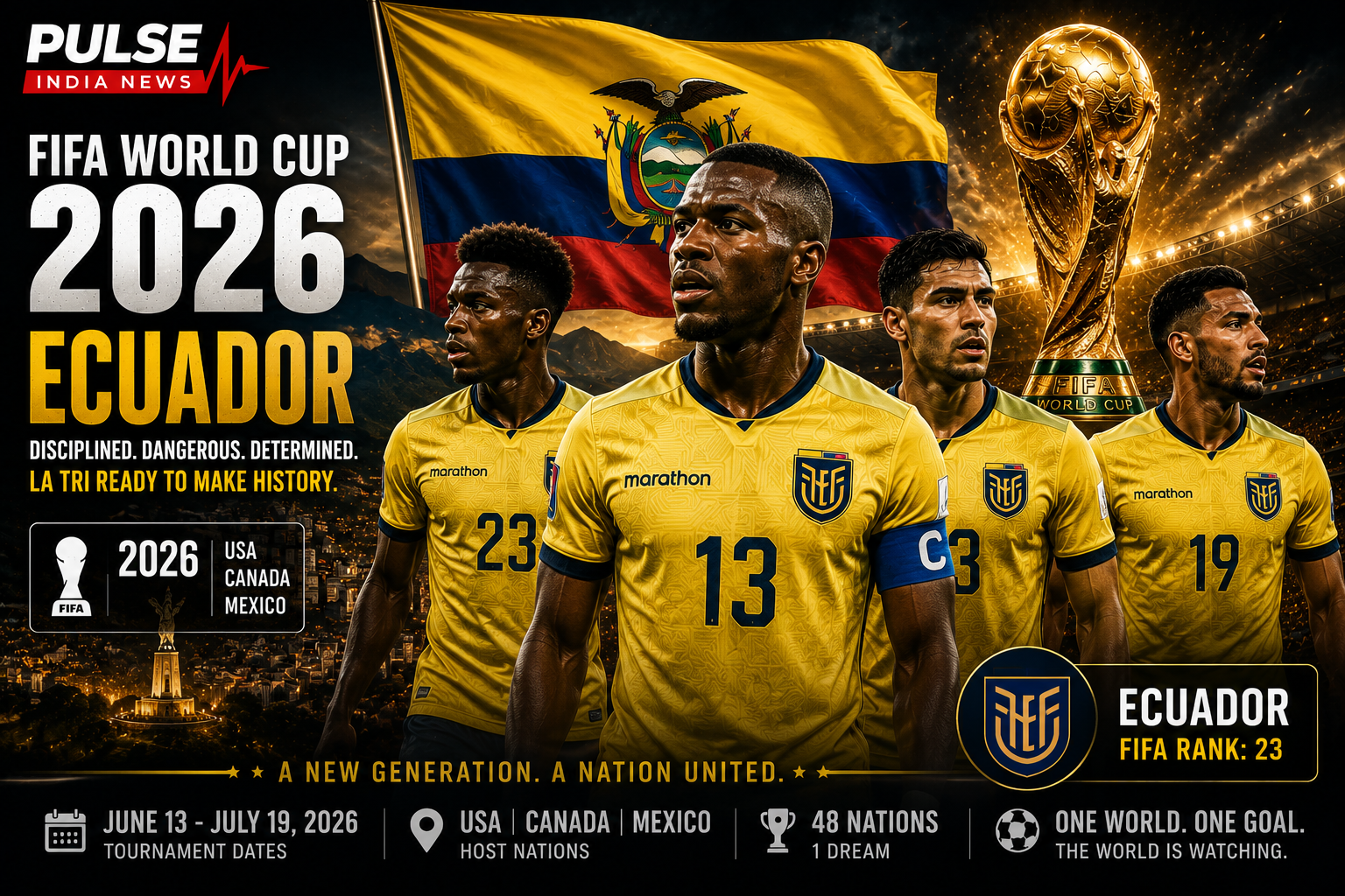 Ecuador national football team FIFA World Cup 2026 Group E analysis