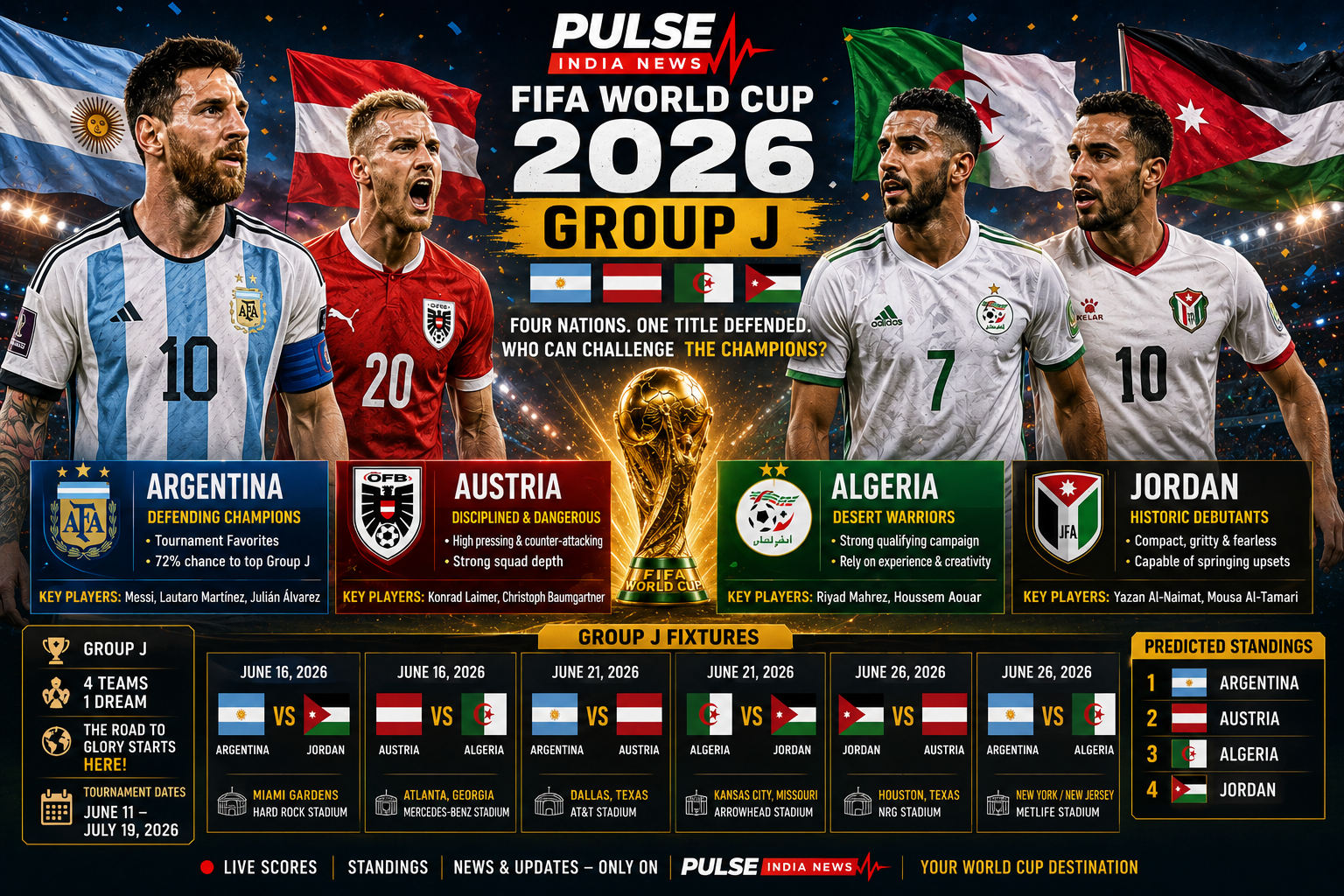 FIFA World Cup 2026 Group J Analysis