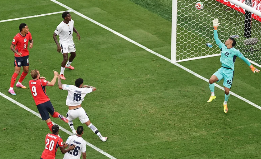 Harry Kane scores England