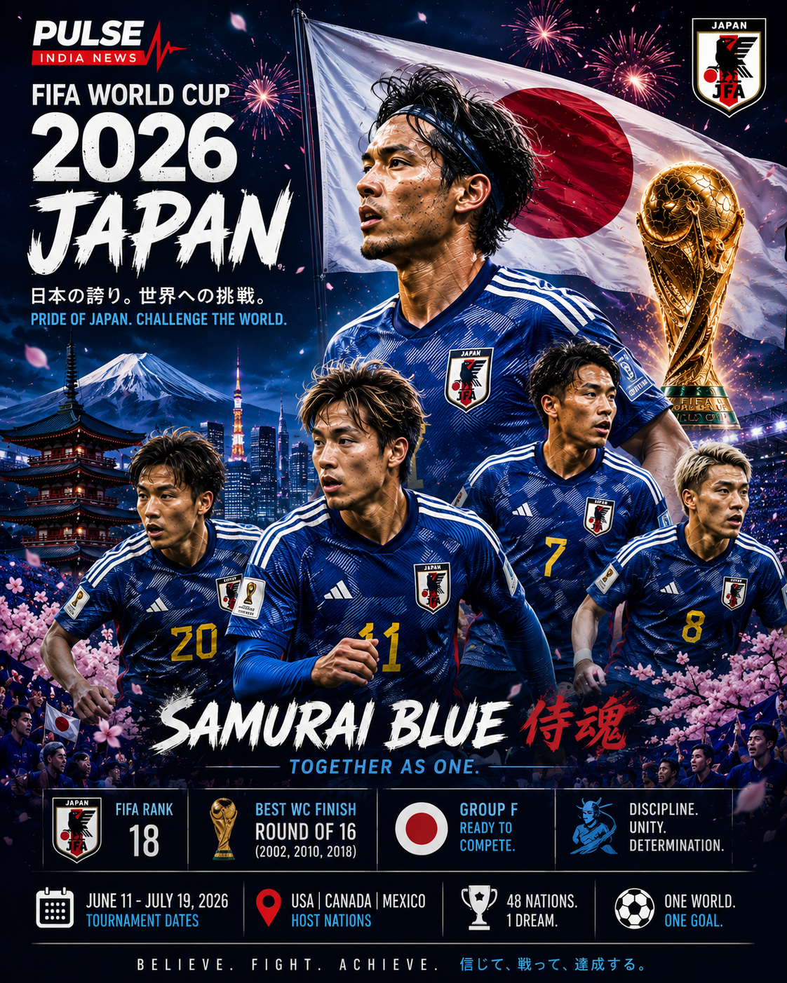 Japan national football team FIFA World Cup 2026 Group F analysis