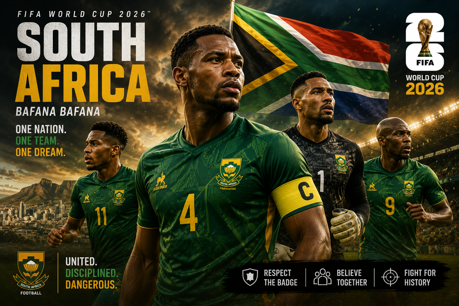 South Africa national football team FIFA World Cup 2026 Group A analysis
