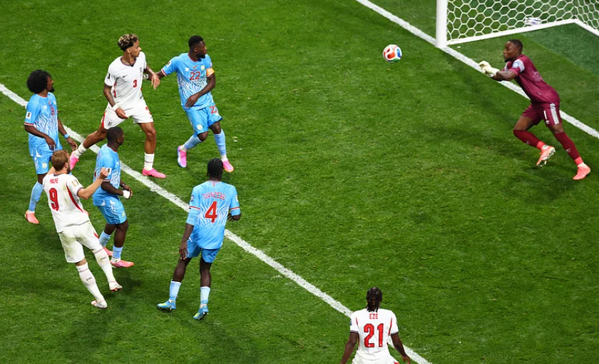 Harry Kane scores England equaliser against Congo in FIFA World Cup 2026 Round of 32
