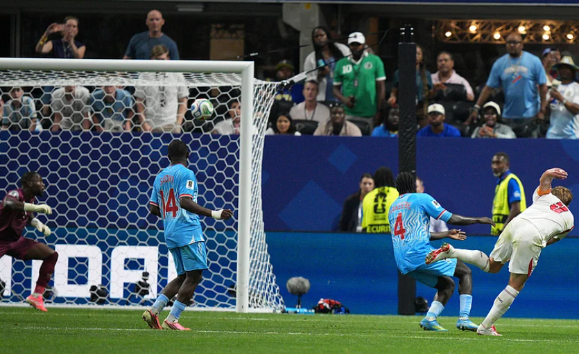 Harry Kane scores England second goal against Congo in FIFA World Cup 2026 Round of 32