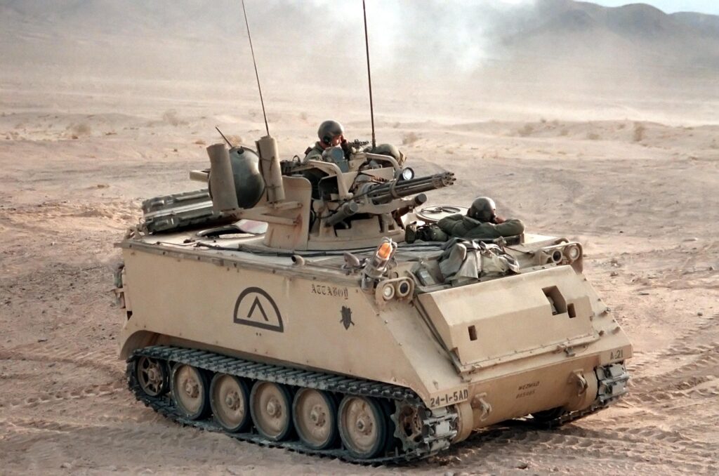 US Launches Heavy Airstrikes on Iran After Missile Attacks, Raising Fears of Wider Middle East War Jordanian M163 VADS air-defence vehicle stationed at Muwaffaq Salti Air Base in Jordan