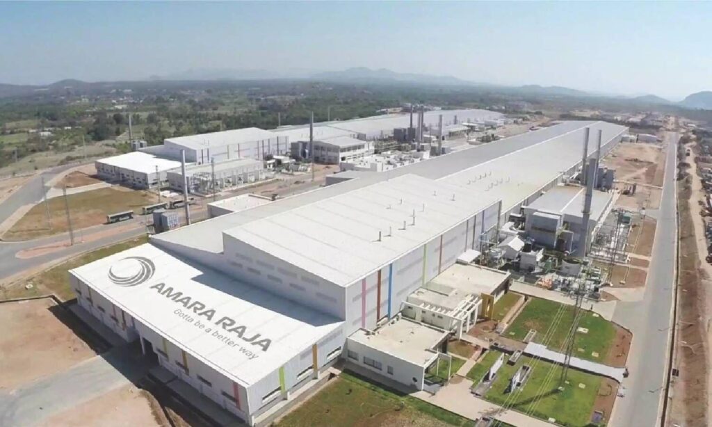 Amara Raja manufacturing facility in Chittoor district, Andhra Pradesh