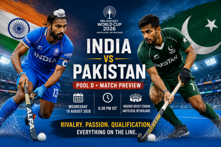 Pulse India News – Latest Breaking News from India & World India vs Pakistan FIH Hockey World Cup 2026 match preview featuring players from both teams