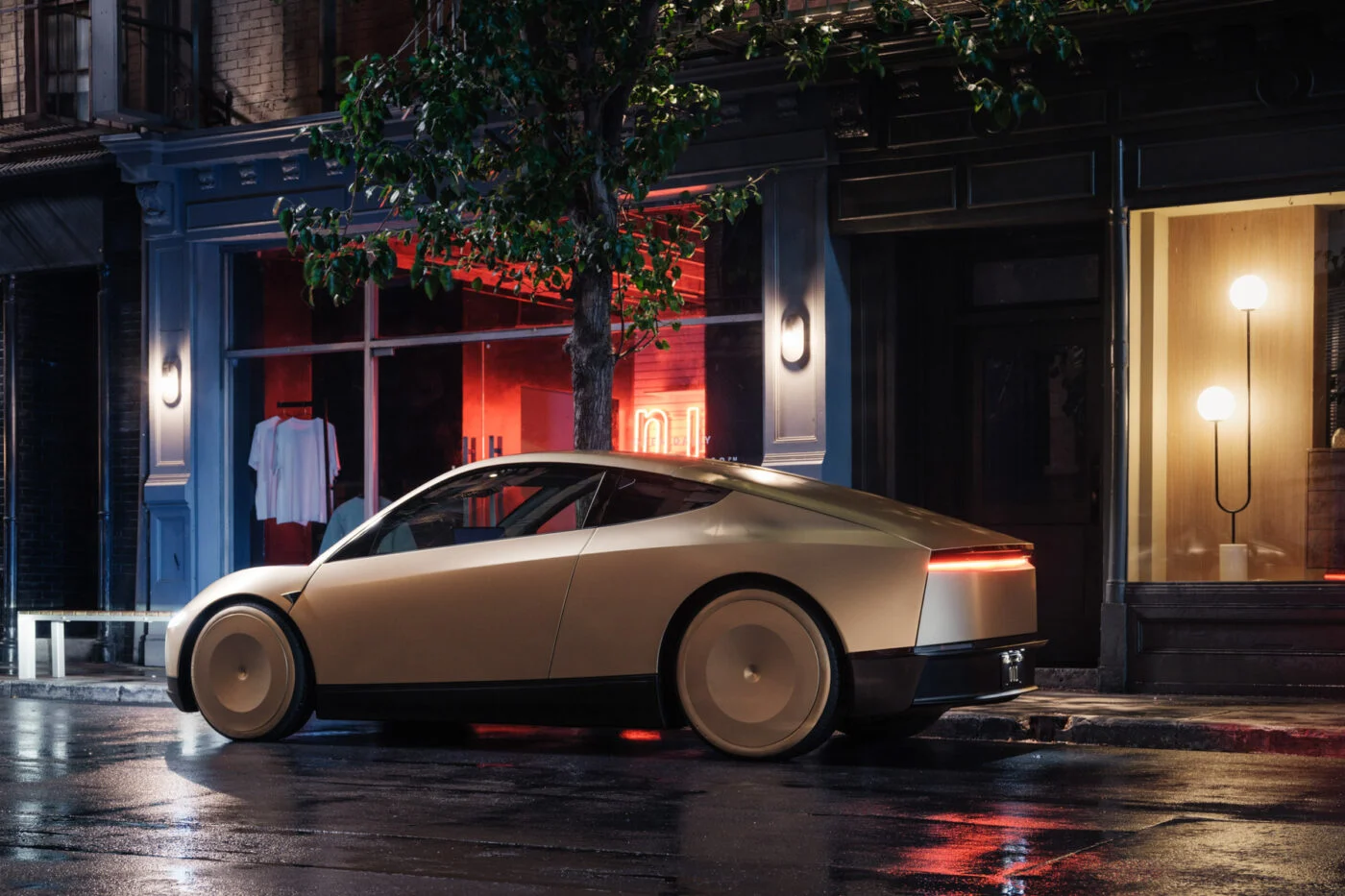 Tesla Cybercab autonomous robotaxi expected to use advanced AI computing chips